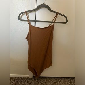 Wild fable brown bodysuit